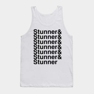 Stunner Helvetica List Tank Top